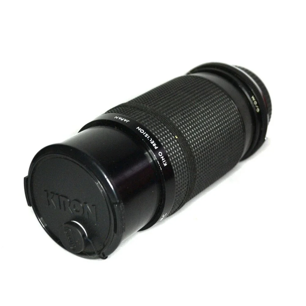 Vintage Kiron 70-210mm Zoom Lens With Macro Olympus Mount Non Auto Cameras